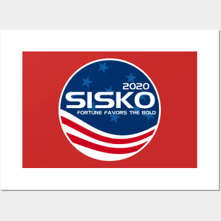 Sisko 2020 Parody Campaign Sticker Posters and Art